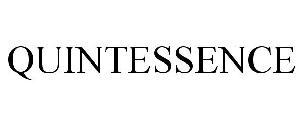 Trademark Logo QUINTESSENCE