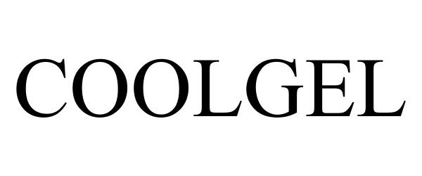 Trademark Logo COOLGEL