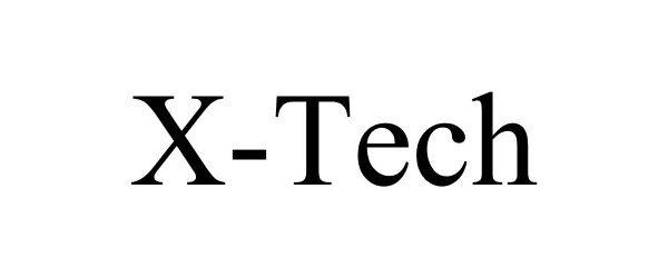 Trademark Logo X-TECH