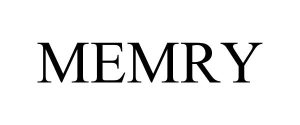 Trademark Logo MEMRY