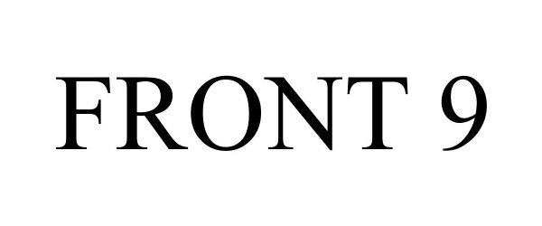 Trademark Logo FRONT 9