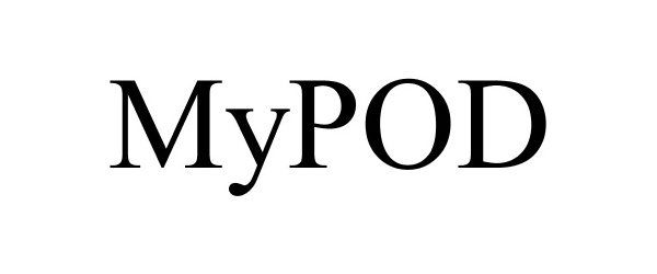 Trademark Logo MYPOD