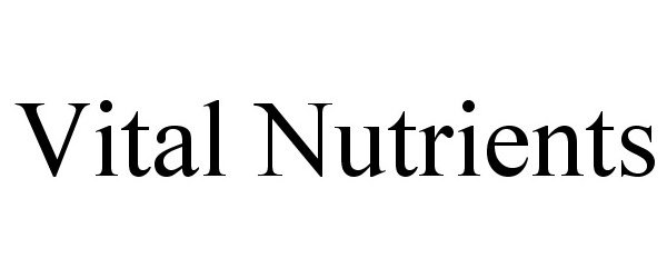 Trademark Logo VITAL NUTRIENTS