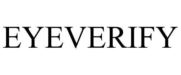 Trademark Logo EYEVERIFY
