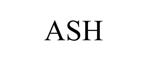 Trademark Logo ASH