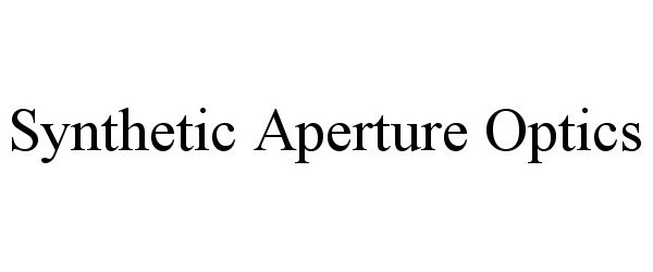 Trademark Logo SYNTHETIC APERTURE OPTICS