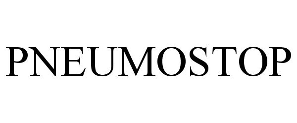 Trademark Logo PNEUMOSTOP