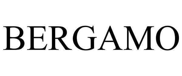 Trademark Logo BERGAMO