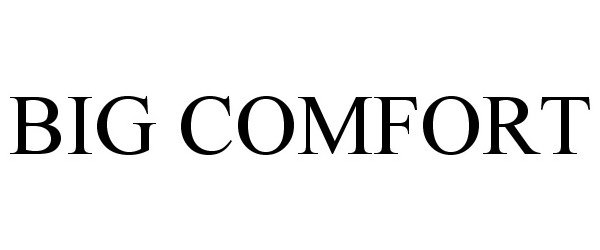 Trademark Logo BIG COMFORT