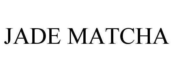 Trademark Logo JADE MATCHA