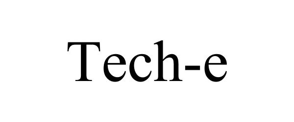 Trademark Logo TECH-E