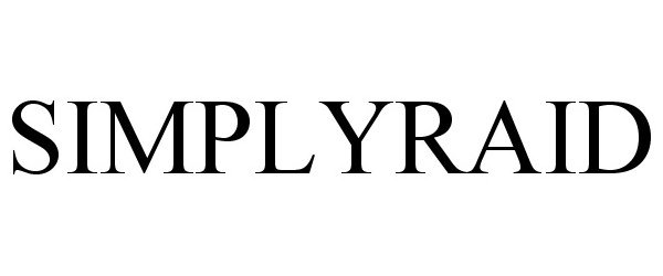 Trademark Logo SIMPLYRAID