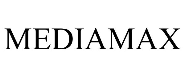 Trademark Logo MEDIAMAX