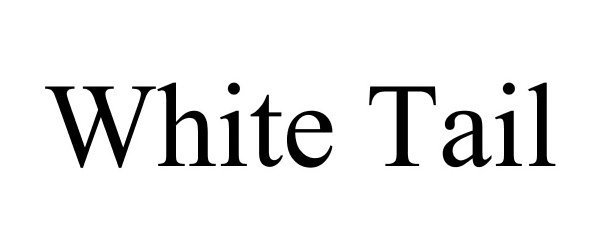 Trademark Logo WHITE TAIL