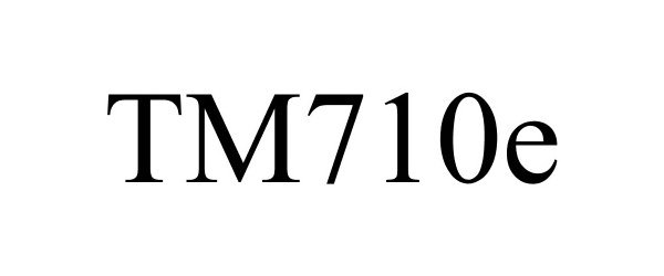 Trademark Logo TM710E