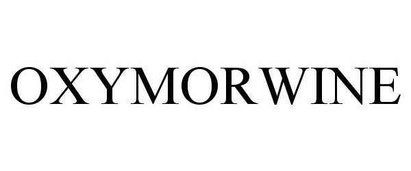 Trademark Logo OXYMORWINE