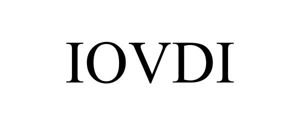 Trademark Logo IOVDI