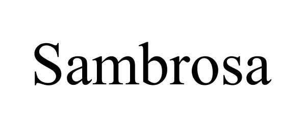 Trademark Logo SAMBROSA