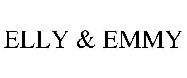 Trademark Logo ELLY &amp; EMMY