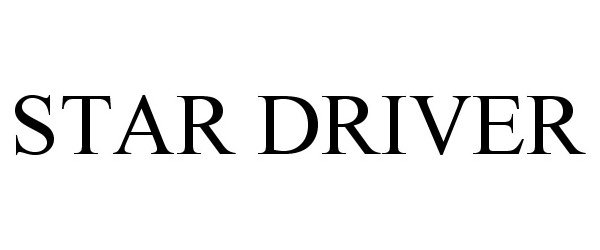 Trademark Logo STAR DRIVER
