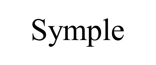 Trademark Logo SYMPLE