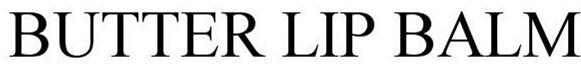 Trademark Logo BUTTER LIP BALM