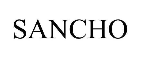 Trademark Logo SANCHO