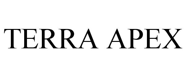 Trademark Logo TERRA APEX