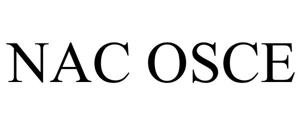Trademark Logo NAC OSCE