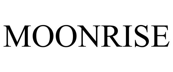 Trademark Logo MOONRISE