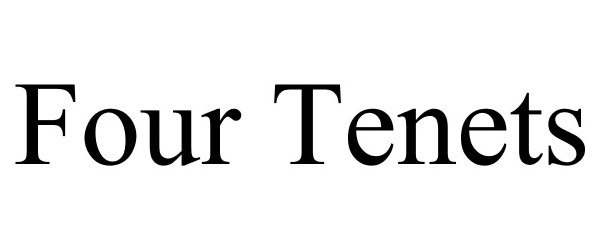 Trademark Logo FOUR TENETS