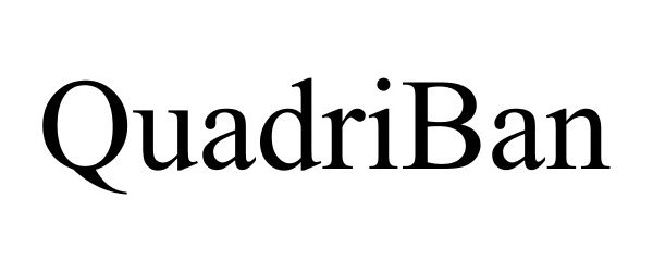 Trademark Logo QUADRIBAN