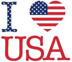  I LOVE/HEART USA