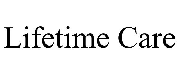 Trademark Logo LIFETIME CARE