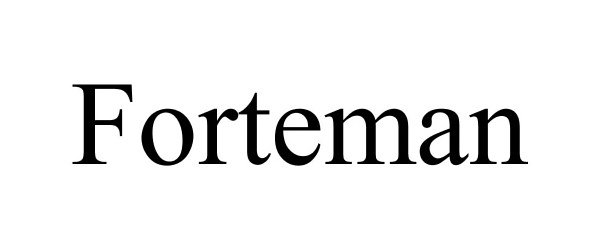Trademark Logo FORTEMAN