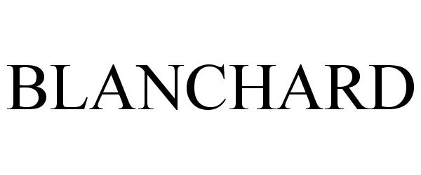 Trademark Logo BLANCHARD