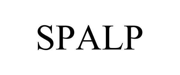 Trademark Logo SPALP