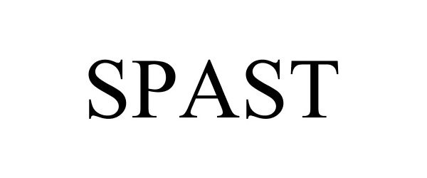 Trademark Logo SPAST