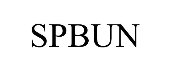 Trademark Logo SPBUN