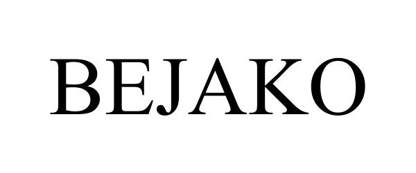 Trademark Logo BEJAKO