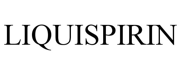 Trademark Logo LIQUISPIRIN