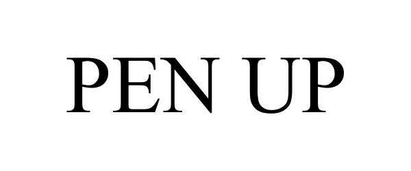 Trademark Logo PEN UP