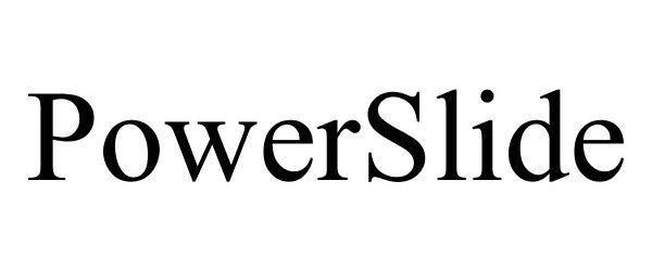 Trademark Logo POWERSLIDE