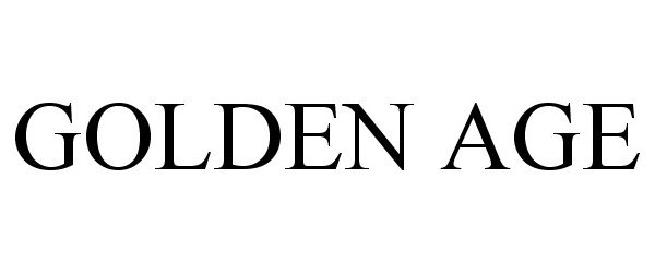 Trademark Logo GOLDEN AGE