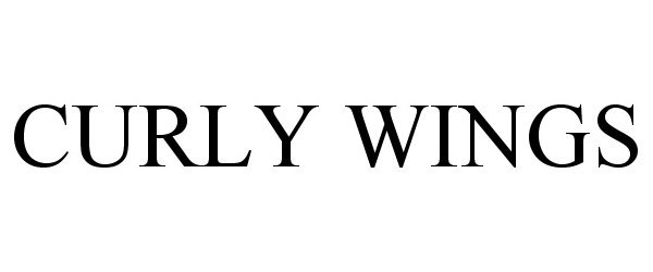 Trademark Logo CURLY WINGS