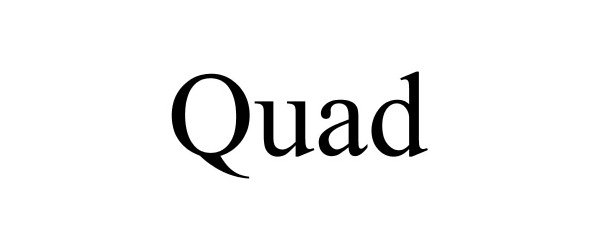 Trademark Logo QUAD