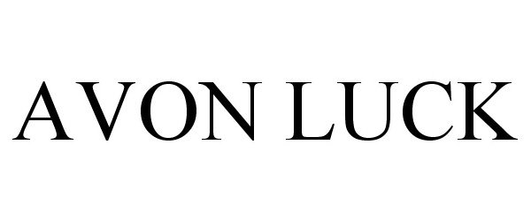 Trademark Logo AVON LUCK