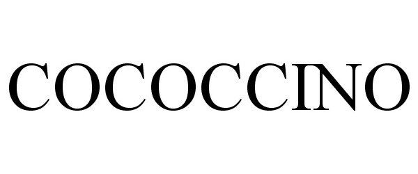 Trademark Logo COCOCCINO