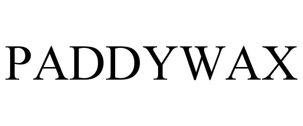 Trademark Logo PADDYWAX