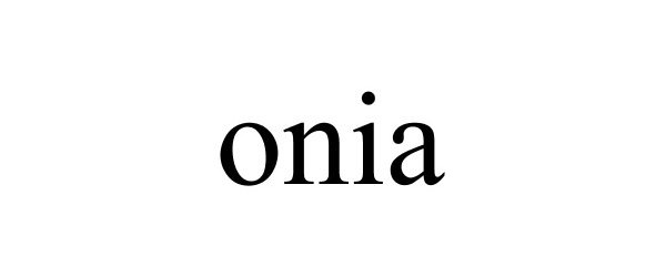 Trademark Logo ONIA